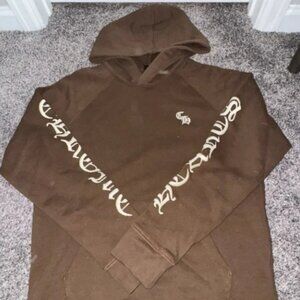 Chrome Hearts Brown Crew Neck Sweater